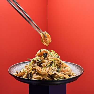 Сливочный WOK на кокосовом молоке